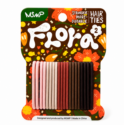 Pastel Soft Elastic Hair Ties 20pcs