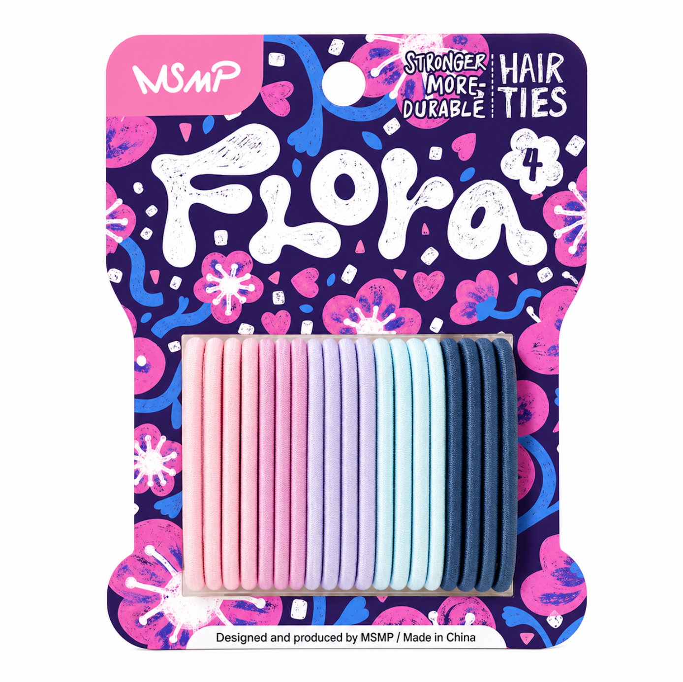Pastel Soft Elastic Hair Ties 20pcs