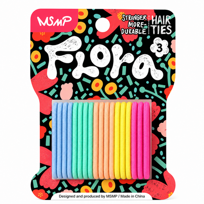 Pastel Soft Elastic Hair Ties 20pcs
