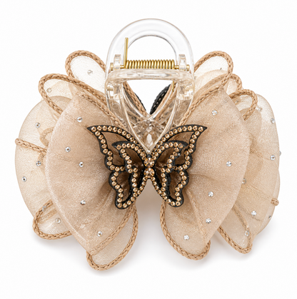 Butterfly Bow Claw Clip
