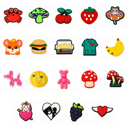 Cute Pop PVC Charm Collection