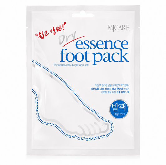 Petitfee Dry Essence Foot Pack 1 Pack 2pcs