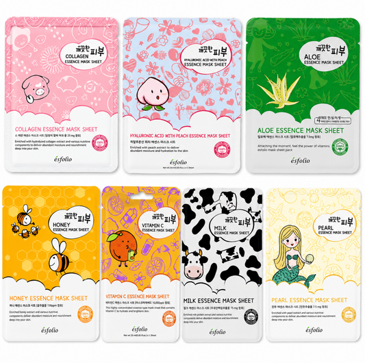 Esfolio Essence Mask Sheet Collection