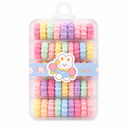 Kawaii Mini Hair Ties Set 50pcs