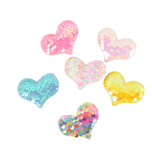 2pcs Sequin Hair Clip Set