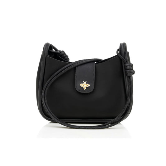 Lucky Bees Crossbody Bag Black